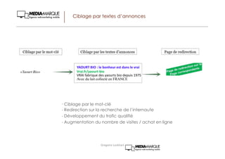 Le BtoB
Le Digital au service de l’entreprise
Prospection et identité digitale
Des outils collaboratifs aux communautaires
Des clients de plus en plus connectés
Gregoire Lockhart
 