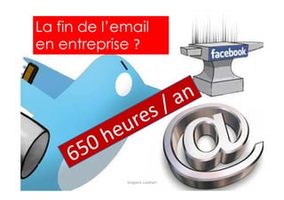 Le microblogging s‘accentue
Podcasts et vidéos sont des supports de formation privilégiés.
Nouvelles habitudes
Isabelle Dremeau,
Gregoire Lockhart
 