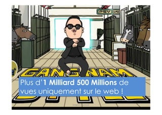 Plus d’1 Milliard 500 Millions de
vues uniquement sur le web !
Gregoire Lockhart
 