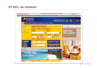 ET OUI...du contenu!

 