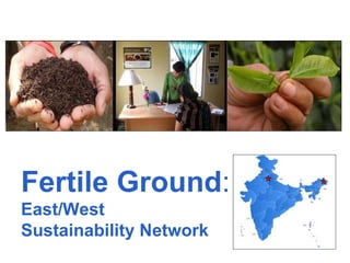 Fertile Ground :   East/West  Sustainability Network 