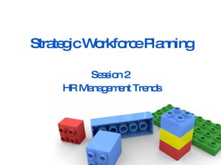 Strategic Workforce Planning Session 2  HR Management Trends 