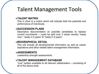 Talent Management Tools 