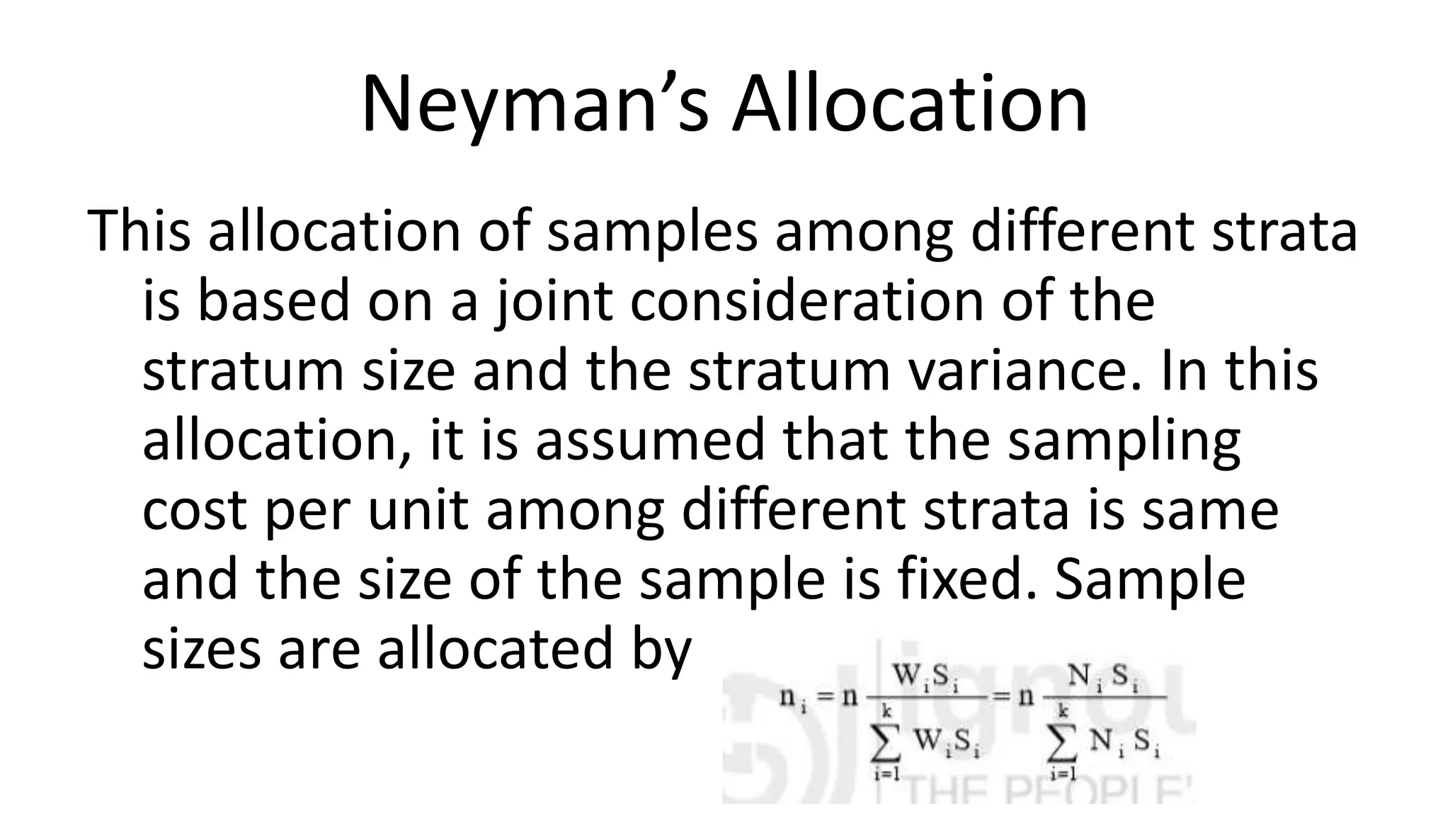 Stratified Random Sampling - Problems | PPTX