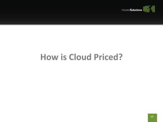 How is Cloud Priced? 