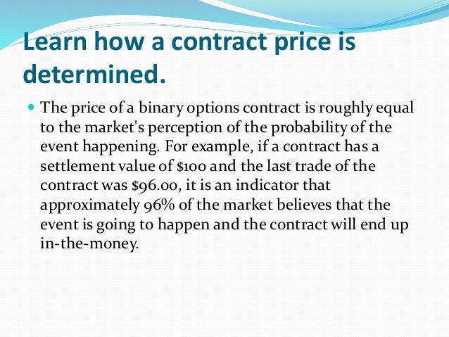 Binary options market review