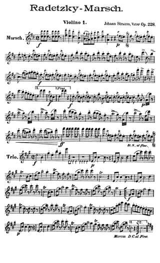 Strauss   radetzky march - strings