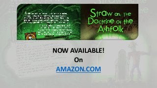 NOW AVAILABLE!
On
AMAZON.COM
 