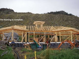 The framing is complete. 