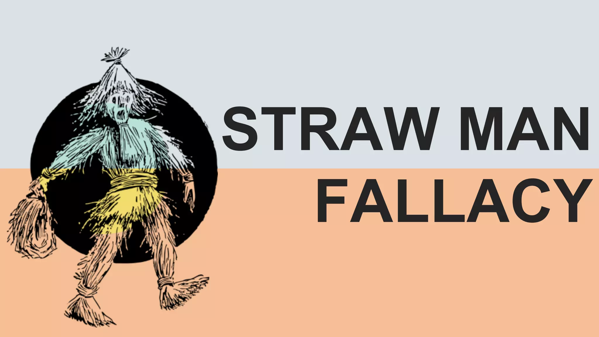STRAW MAN
FALLACY
 