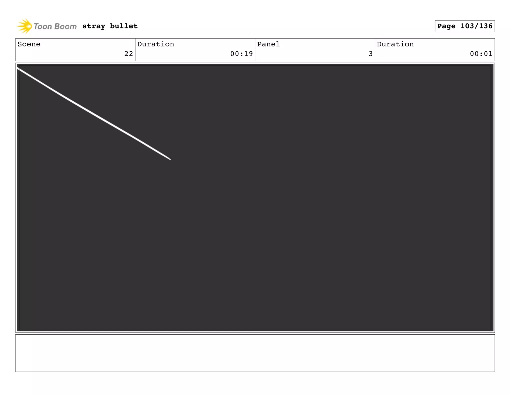 Scene
22
Duration
00:19
Panel
3
Duration
00:01
stray bullet Page 103/136
 