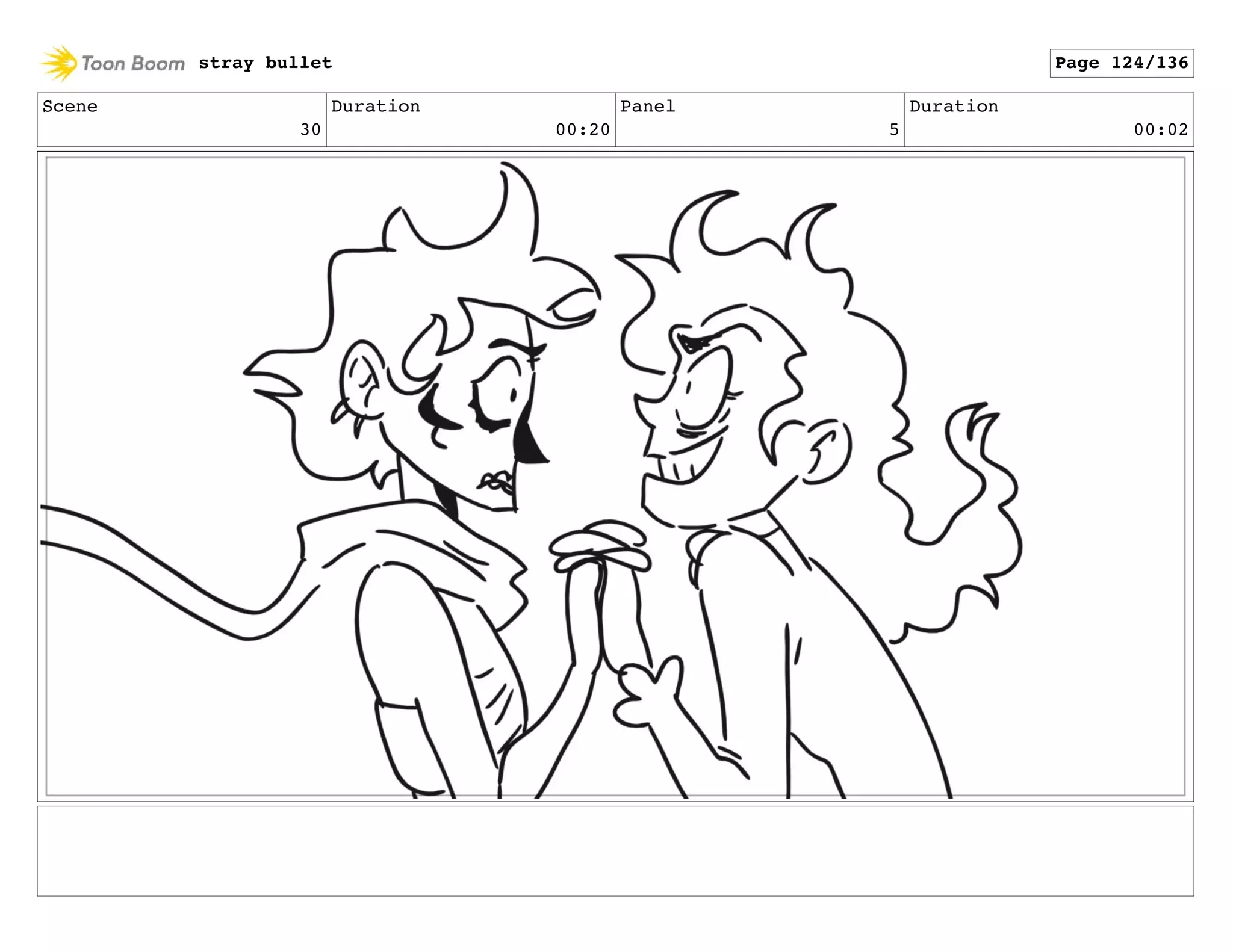 Scene
30
Duration
00:20
Panel
5
Duration
00:02
stray bullet Page 124/136
 