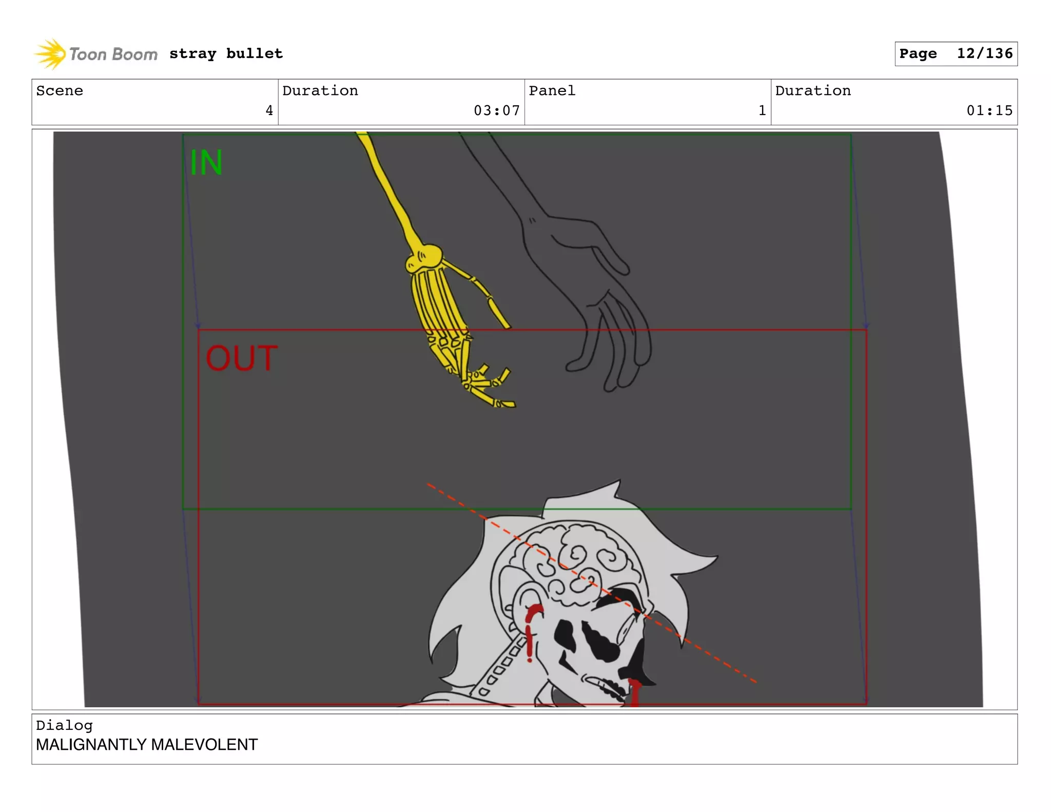 Scene
4
Duration
03:07
Panel
1
Duration
01:15
Dialog
MALIGNANTLY MALEVOLENT
stray bullet Page 12/136
 