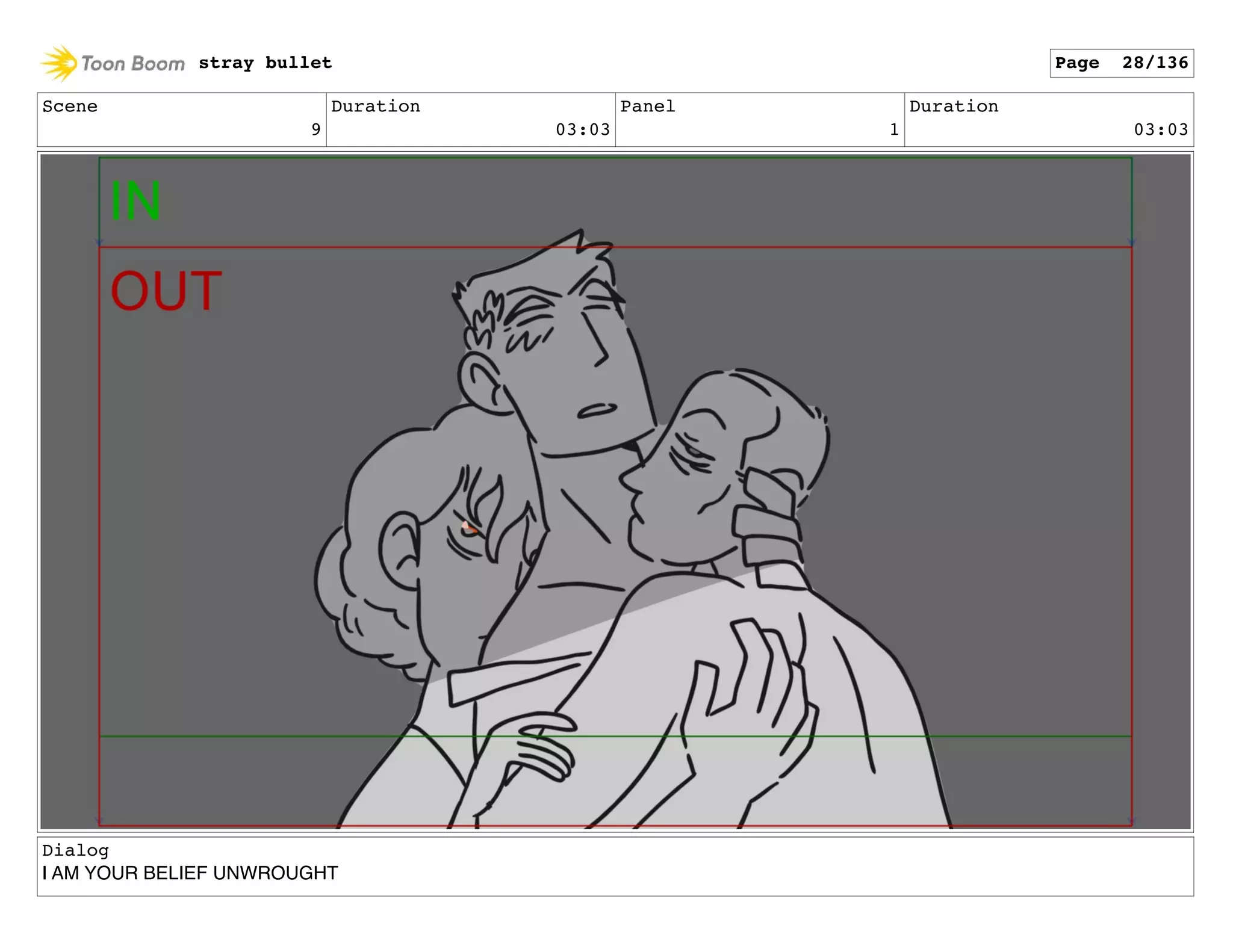 Scene
9
Duration
03:03
Panel
1
Duration
03:03
Dialog
I AM YOUR BELIEF UNWROUGHT
stray bullet Page 28/136
 