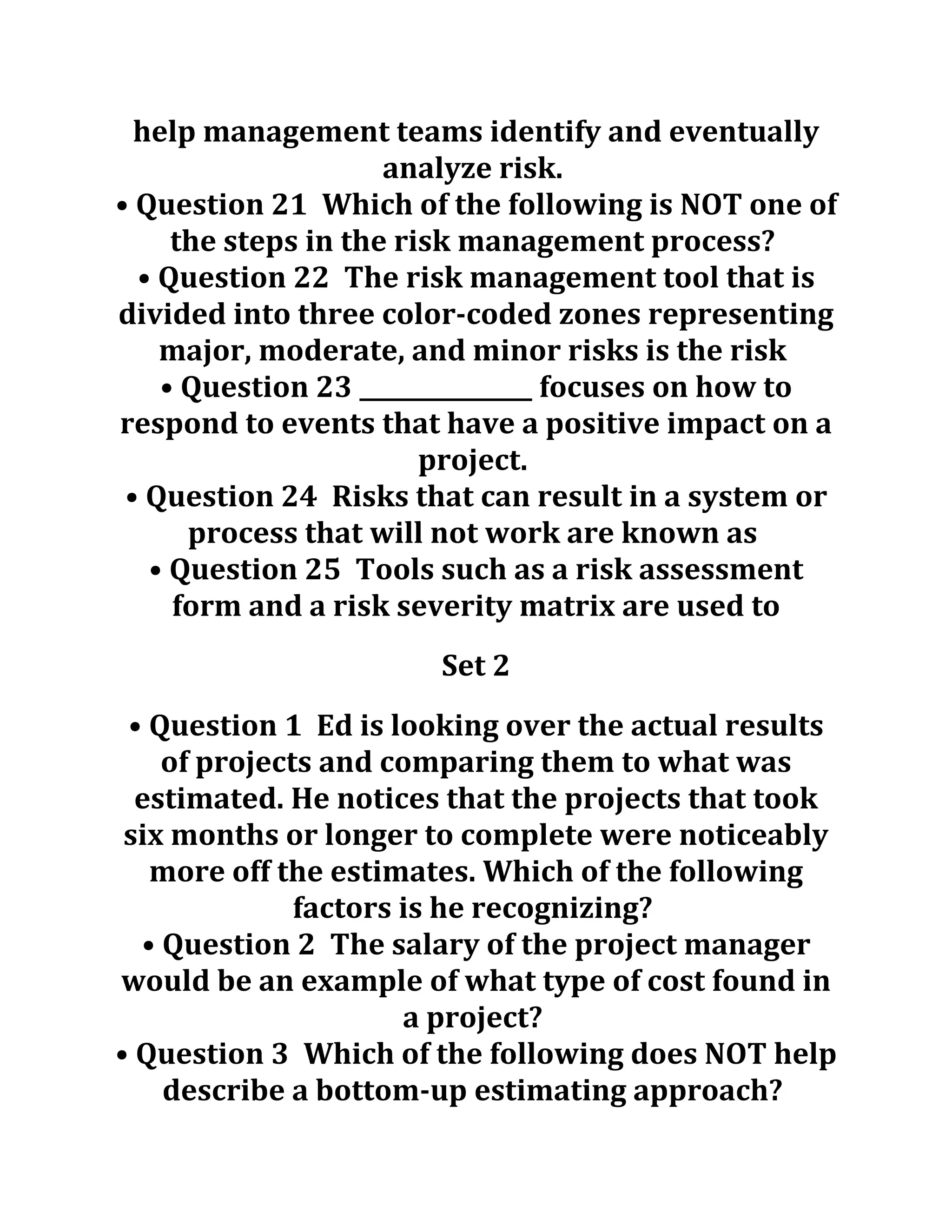 Strayer bus 375 final exam part 1 DOC