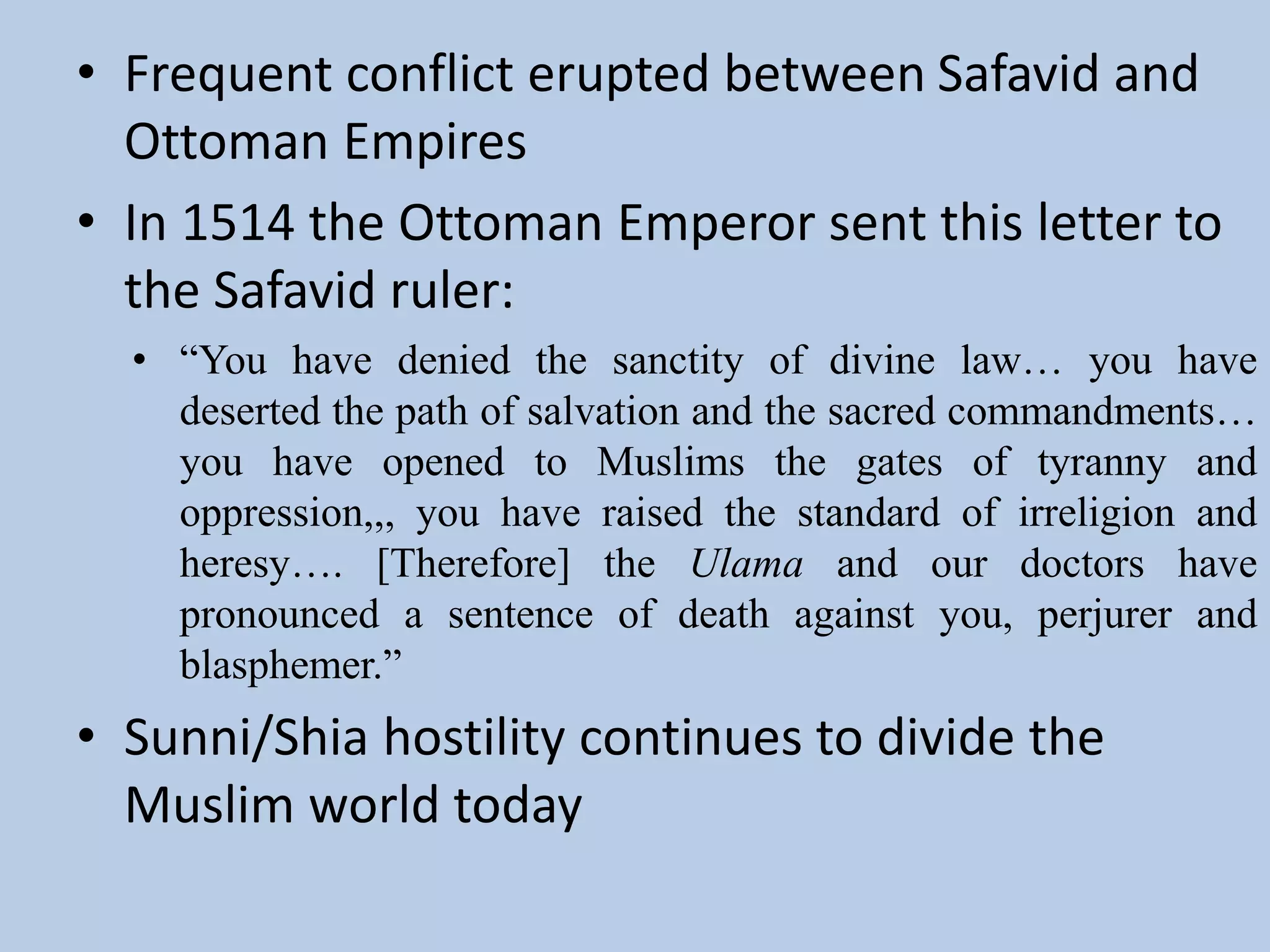 Strayer ch 13 islamic world | PPTX