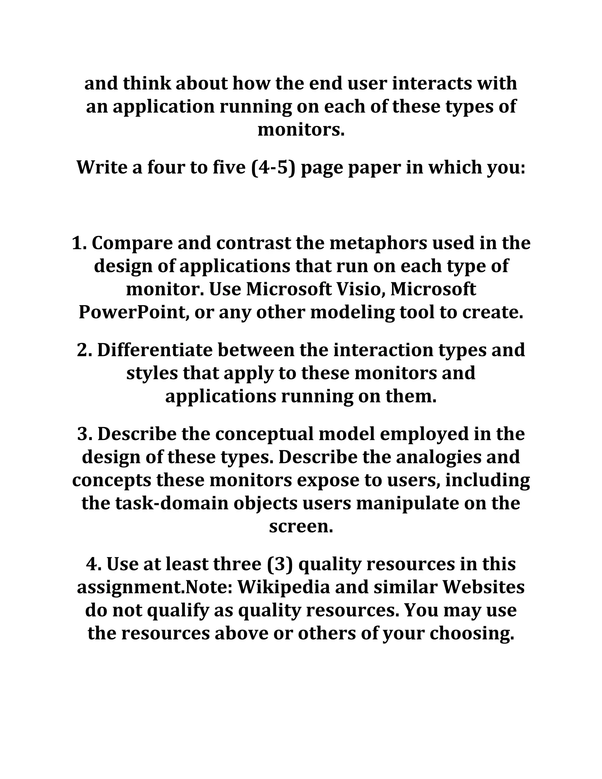 Strayer cis 375 week 2 assignment 1 multi | PDF