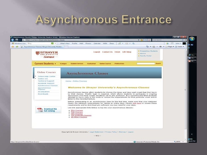 Strayer University Online Tutorial