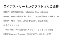 Nabshow報告 マルチcdnと最新ストリーミングプロトコル