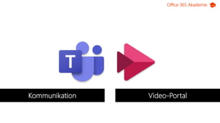Office 365 Akademie
Video-PortalKommunikation
 