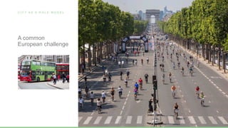 C I T Y A S A R O L E M O D E L
A common
European challenge
 
