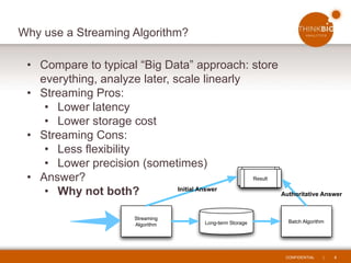Streaming Algorithms | PPTX | Databases | Computer Software and ...