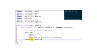 Java 8 Stream API | PPT