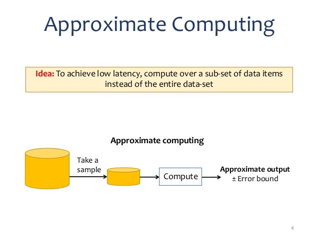 flink forward berlin 2017 pramod bhatotia do le quoc approximate computing