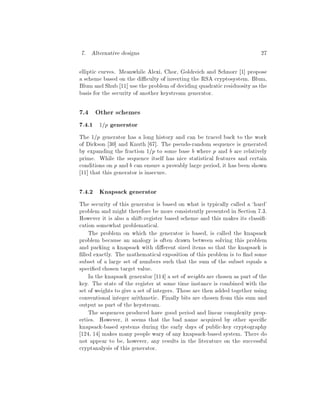 Stream ciphers | PDF