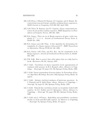Stream ciphers | PDF
