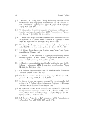Stream ciphers | PDF