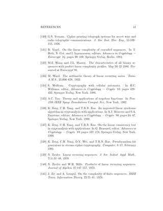 Stream ciphers | PDF
