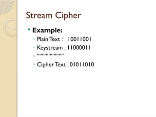 Complete explanation about Stream Ciphers-RC4 Algorithm.pptx