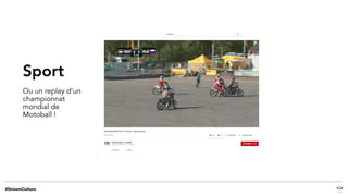 Sport
Ou un replay d’un
championnat
mondial de
Motoball !
 