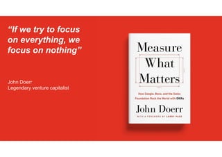 Landsec – 6
“If we try to focus
on everything, we
focus on nothing”
John Doerr
Legendary venture capitalist
 