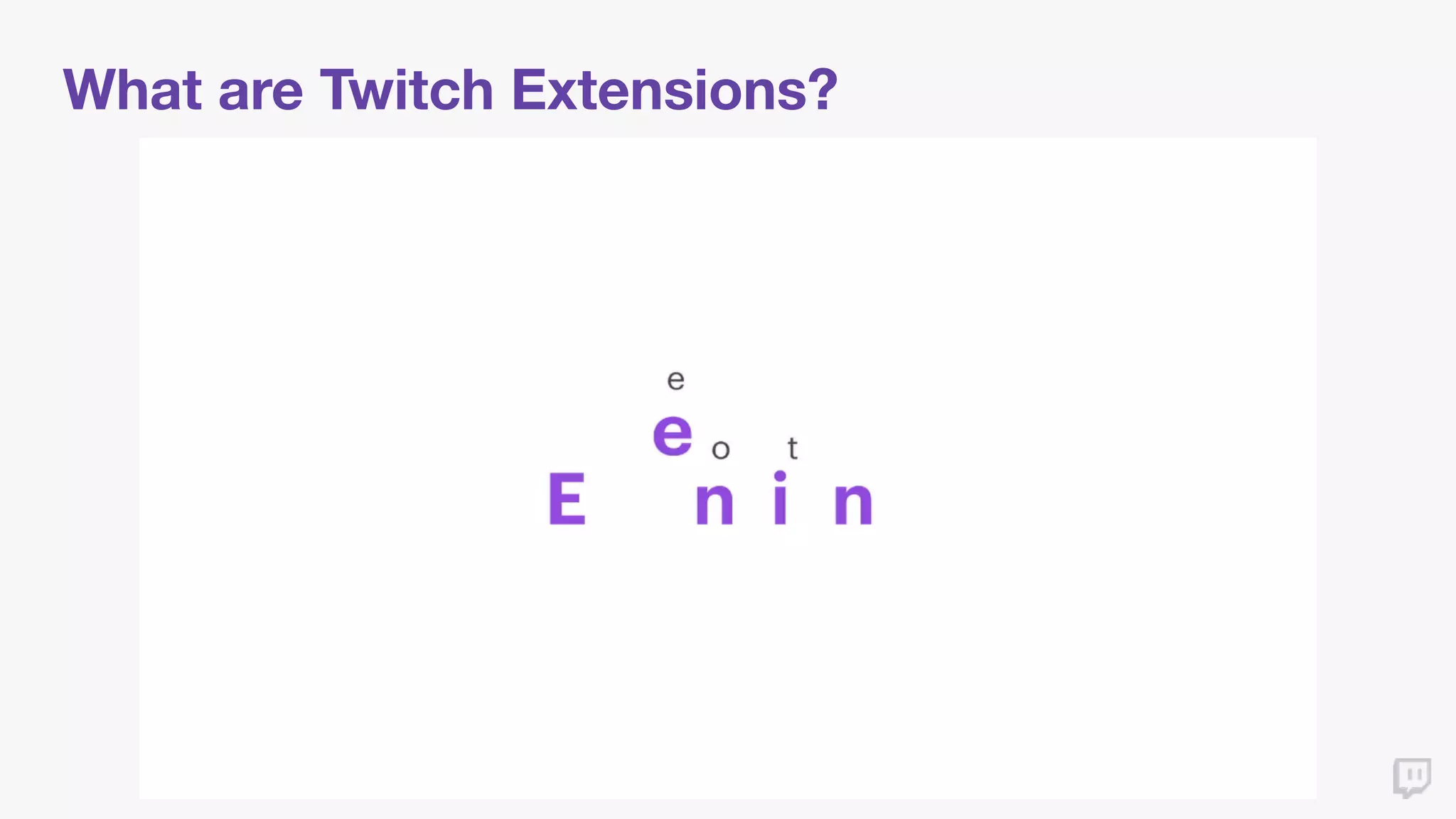 What are Twitch Extensions?
 