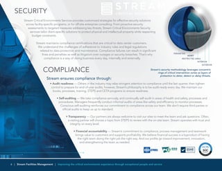 Facilities Management Services from Stream Data Centers | PDF