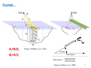 Measuring Streamflow Stream flow measurement technique | PPTX