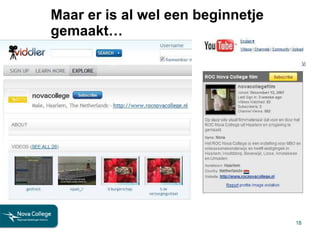 Maar er is al wel een beginnetje gemaakt… 