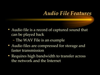 Audio Stream Storage Streaming Overview Final.ppt