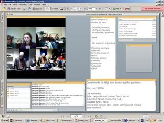 Streaming theatre in a virtual classroom case study | PPT