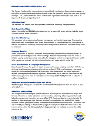 Streaming Video Solutions White Paper | PDF