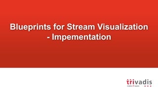 Blueprints for Stream Visualization
- Impementation
 