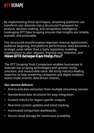 Streaming Data with the Best OTT Scraping Tools Comparison.pptx