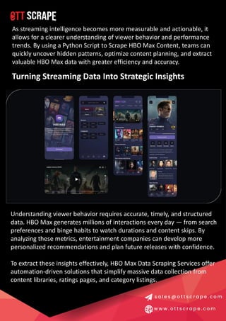 Streaming Insights by Scrape HBO Max Data With Python.pdf