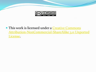 This work is licensed under a Creative Commons Attribution-NonCommercial-ShareAlike 3.0 Unported License.