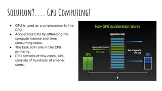 Processor Intense Tasks Streaming multiprocessors and HPC | PPTX
