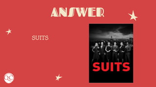 ANSWER
SUITS
 
