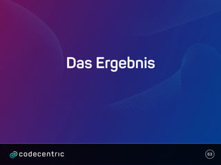 Das Ergebnis
63
 