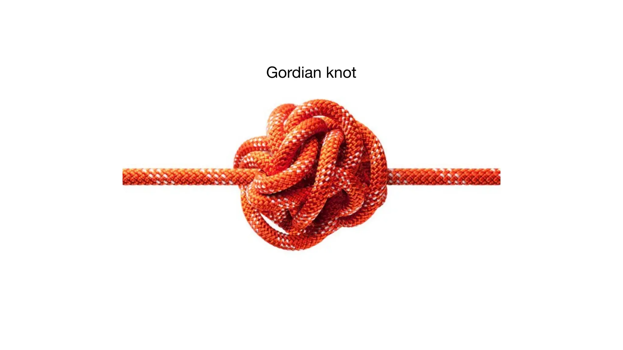 Gordian knot
 